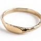 Wedding Band, Solid Gold Signet Ring, 14K Gold  Wedding Ring.