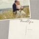 Vintage Wedding Thank You Postcard - the "Jacqueline"