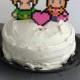 Cake Toppers - Link and Zelda Wedding Cake Topper Set