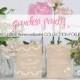 Garden party collection 2015 "EMMA"; wedding stationery design in digital or printed. Rustic, vintage, lace, floral, shabby chic style