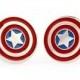 Captain America Superhero Cufflinks