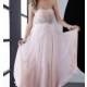 Cheapest 2014 Pink Strapless Chiffon Floor-length Empire Couture Prom/evening/bridesmaid Dresses Jasz 4555 - Cheap Discount Evening Gowns