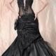 Sexy Gothic Corset & Lace Wedding Dress