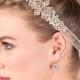 Swarovski Crystal Headband, Bridal Headpiece, Bridal Headband, Rhinestone Headband, Wedding Hair Accessory, Wedding Headband, Wedding H14 