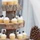 Rustic Wood Tree Slice 3-tier Cake and Cupcake Stand for your Wedding, Event, or Party - Barn, Country, Woodland, Outdoor - THE ORIGINAL