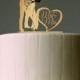 Mr and Mrs Wedding Cake Topper - Silhouette Wedding Cake Topper - Wedding Cake Topper - Rustic Wedding Cake Topper - Wedding Decoration
