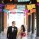 SALE - 3 pack Wedding Garland Banner AMOR VARIETY Papel Picado Fiesta Wedding Flags - Mexican Hand Cut Tissue Paper Flags