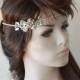 Bridal Headpiece, Crystal Bridal Headband, Wedding Headpiece, Bridal Hair Jewelry