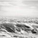 White wall art, Sea print, black and white ocean photography, surf art, set of 2 square prints, minimalist coastal decor, grey silver art