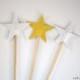 Sparkly Star Pie Topper, cake topper or wand