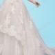 Dreamy princess tulle wedding dress with cap sleeves