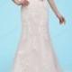 H1464 romance keyhole back lace mermaid wedding dresses