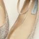 Blue By Betsey Johnson Crystal Ballet Flat Style SBJOY