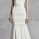 White by Vera Wang High Neck Halter Wedding Dress VW351263