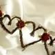 Fall Wedding Decor, Christmas Rustic Decorations, Vine Garland, 5ft With Or Without Roses