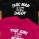 This man is going to be a daddy this girl is going to be a mommy pregnant new dad gift papa shirt maternity shirts pregnancy shirt papa gift