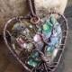 Abalone Tree Of Life Copper Wire Pendant