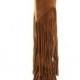Gipsy Fringe Suede Over-The-Knee Boot