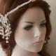 Pearl Bridal Headpiece, Wedding Accessories, Pearl Headband, Wedding Headpiece, Bridal Hair Jewelry