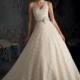Blu by Mori Lee 5170 Tank All Over Lace Wedding Dress - Crazy Sale Bridal Dresses