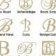 Wooden Letter “B” Large or Small, Unfinished, Unpainted -- Perfect for Crafts, DIY, Nursery, Kids Rooms, Weddings