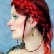 medieval renaissance faire plait headband hair wedding braided hairband plaited braid ren faire SCA hairpiece reenactment adult woman diadem