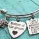 mother of the groom gift bracelet, today a groom tomorrow a husband forever your son, wedding gift for mom, gift from son groom gift for mom
