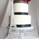 13" Silver Paris Eiffel Tower Cake Topper, Madeline, France, Centerpiece, Parisina Decoration