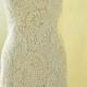 Ivory Embroidery Bridal Lace Fabric, EyelashWedding Lace Fabric, Floral Lace Fabric, 70cmX280cm/Piece for Dress, Costume, Craft Making