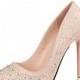 Wedding Pointed Toe Women Pumps High Heels Stiletto Heel Crystal Shoes Woman