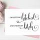 Funny Asking Bridesmaid cards. All you need is love and your best friend. Cute MAid of honor, Matron of honor, Bridesmaid proposal card.