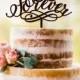 Wedding Cake Topper Always & Forever Unique Wedding Cake Topper Wood Rustic Cake Topper Gold cake Topper