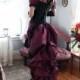 Luscious in Leather - Taffeta Steampunk Ballgown - Made to Measure