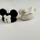 Wedding Themed Mickey and Minnie Charms/Figurines Polymer Clay