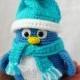 amigurumi penguin stuffed penguin crochet penguin decoration gift Knitted penguin Arctic penguin plush penguin Soft toy kawaii penguin toy