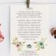 CAROLINE: Editable Wedding I Spy Game - Boho Chic Floral Wedding Decor, Wedding Sign - Digital Printable File, Instant Download PDF Template