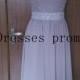 Grey Long Lace Bridesmaid Dress A-line Chiffon Dress With cap sleeves and open back prom dress