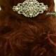Art Deco Wedding Headpiece, Silver Bridal Hair Jewelry, Gatsby Wedding Hair Comb, Crystal Bridal Hair Comb, Pearl Bridal Headpiece, RANIA