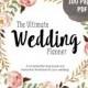 Printable Wedding Planner, DIY wedding planner, DIY Wedding Guide, PDF planner, Wedding Binder, Instant Download