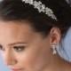 Vintage Wedding Headband, Bridal Hair Accessory, Rhinestone Bridal Headpiece, Rhinestone Bridal Headband, Bride Headband ~TI-3289
