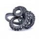Diamond Tentacle Sculpture Ring in Black Silver