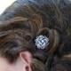 Bridal Hair Pin, Rhinestone Rose, Victorian Style, Wedding Hair Pin, Bridal Rhinestone Hair Pin, Wedding Rhinestone Hair Pin, ROSELANI