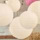 Wedding decorations ~ paper lanterns ~ color choice set of  5 ~ birthday decor ~ baby shower ~ Chinese lantern ~ pink yellow ~ baptism party