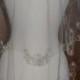 Swarovski Crystal Butterfly and Daisy Embroidered Veil