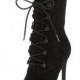 Maya Winged Lace-Up Bootie