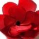 valentines day red rose love flower brooch