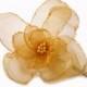 ON SALE romantic rose golden citrine blossom flower bobby pin