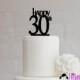 Cake Decor Rustic-Happy birthday Cake topper-Birthday-All birthday cake toppers-happy 30th