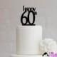 Cake Decor Rustic-Happy birthday Cake topper-Birthday-All birthday cake toppers-happy 60th