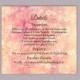 DIY Rustic Wedding Details Card Template Editable Word File Download Printable Peach Details Card Pink Details Card Floral Enclosure Card